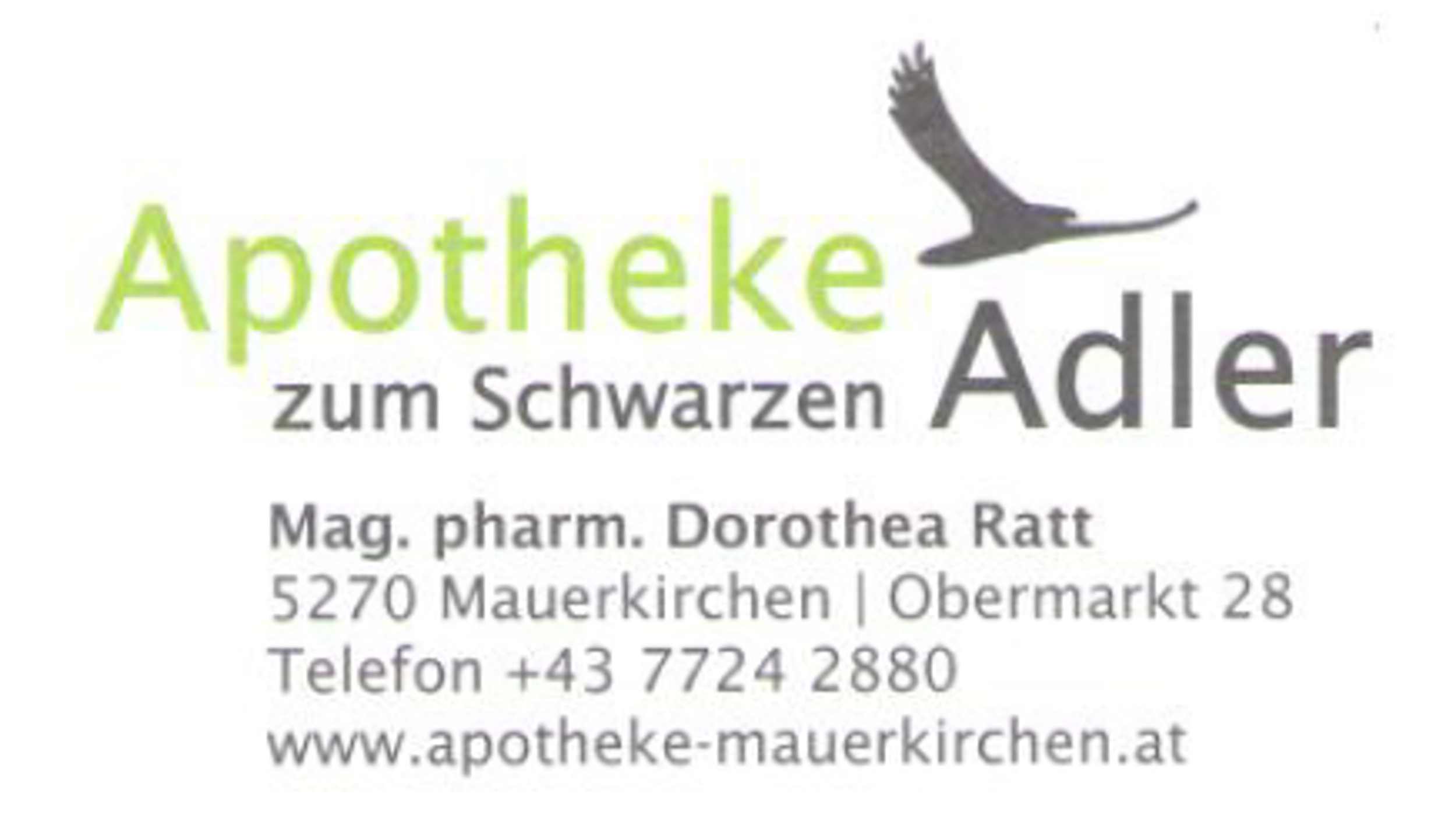 Apotheke zum Schwarzen Adler